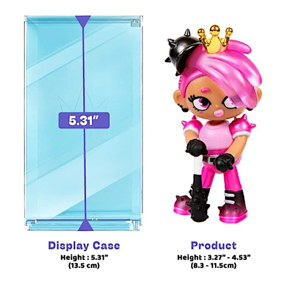 XOX Kweenie Fearless Kweens Mystery Pack Collectible Figurine with Display Case - Picture 9 of 12